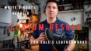Rebuilding White’s Boots with Vintage-Inspired Dr. Sole Soles