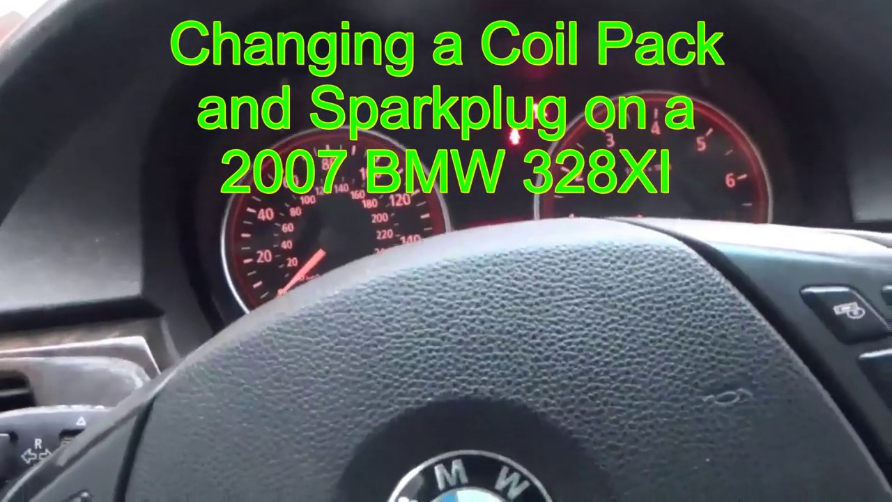 Changing a Coil Pack and Sparkplug on BMW YouTube