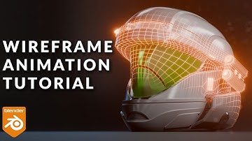 Blender Wireframe Shader Animatie Tutorial met Drivers