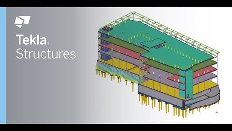 how to create concrete beam in Tekla Structures