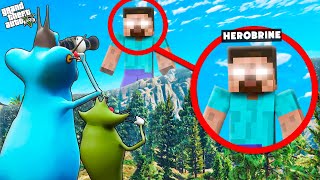 GTA 5 : Oggy Found Herobrine In Los Santos