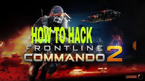 How to hack Frontline Commando 2 unlimited coins and gems.