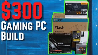 How to build a budget Gaming PC 2020 - $300 Ryzen 3200G APU Time lapse Build Guide