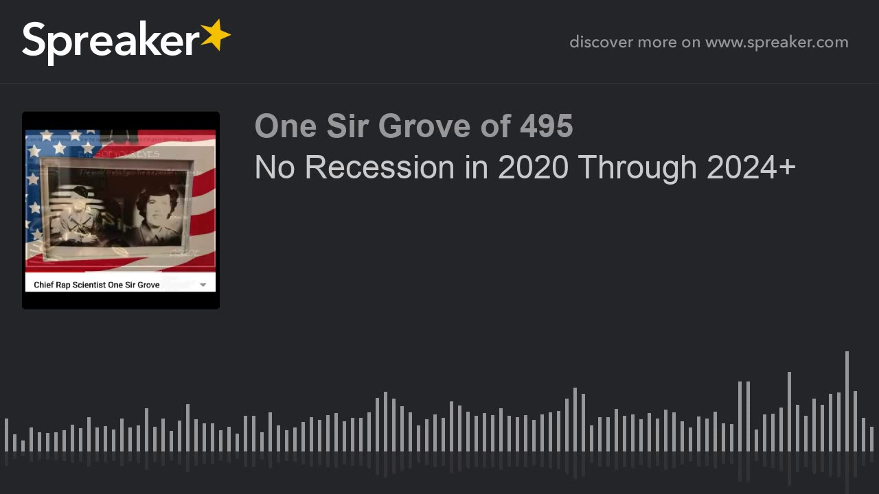 No Recession in 2020 Through 2024+ YouTube
