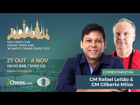 Campeonato Mundial da FIDE 2021  Carlsen v. Nepomniachtchi / Partida 8 -  GM Krikor & GM Leitão 