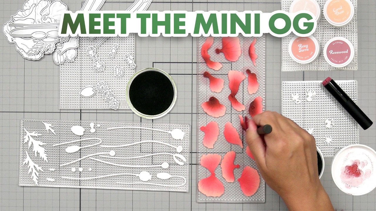 The Original Mini Sticky Mat: 9" x 3.5" (Polka Dots)