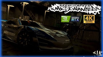 Need for Speed Most Wanted RTX / Mod Tutorial / 4K 60FPS