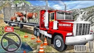 City Animal Transport - Offroad Animal Transport Truck Driver 3D - Android Game Play #2 screenshot 2