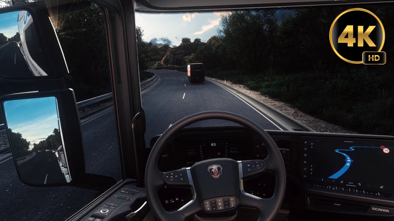 [ETS2 1.58] Cinematic Realism – Snowymoon Weather & Ultimate ReShade