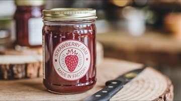 How Strawberry Jam Is Made In Factory | Strawberry Jam Factory Process