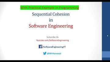 Sequential Cohesion in Software Engineering - Types of Cohesion
