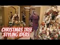 🎄 2021 CHRISTMAS TREE DECORATING IDEAS | Come Decorate With Me/ winter Wonderland theme