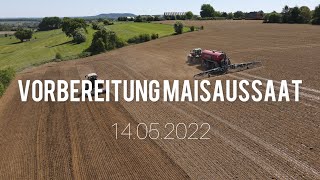 Vorbereitung Maisaussaat 2022 / MF6480, MF7726, Ganrant Güllefass