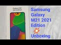 Samsung Galaxy M21 2021 Edition Unboxing &amp; Overview I Hindi