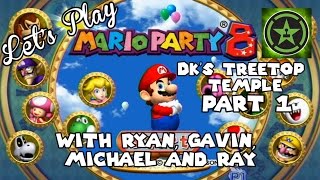 Let's Play  Mario Party 8: DK's Treetop Temple Part 1