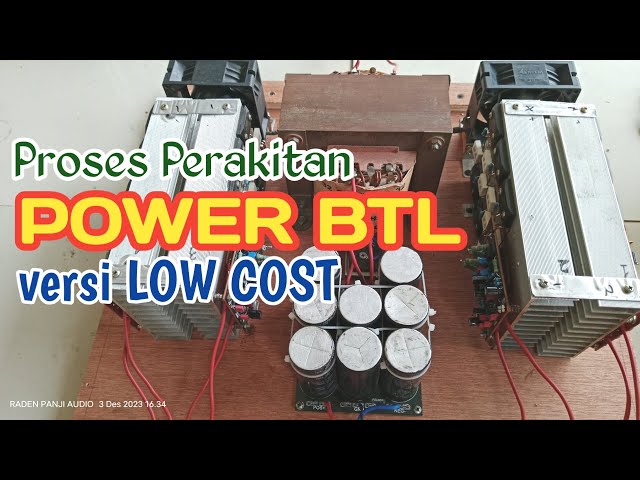 POWER BTL MURAH SOCL 506 |TAHAPAN-TAHAPAN  PERAKITAN DARI AWAL MUDAH #powerbtl #miniatursoundsystem class=