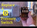Replace a Square D Pumptrol Pressure Switch
