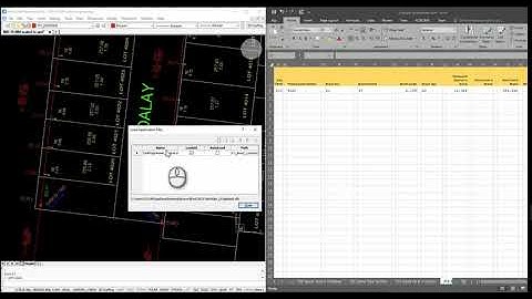 CAD Data Transfer from BricsCAD to Excel
