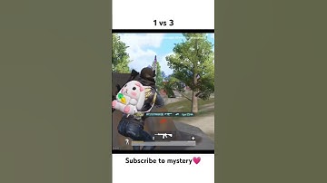 1 vs 3 #bgmi #pubg #pubgmobile #gamer #shorts #gamingvideo #viral #trending #jonathan #shortsfeed