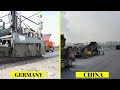 ㊎ GERMANY VS CHINA ∥ Fastest Modern Road Construction Machines ∥Extreme Asphalt Paving Machine