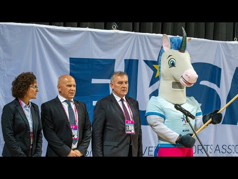 Prezydent EUSA Adam Roczek po zakończeniu EUG 2022 Łódź