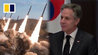 North Korea fires missiles during Blinken’s Seoul visit