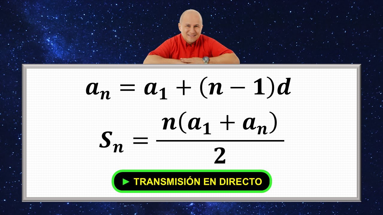 En vivo 🔴 Progresiones aritméticas | Demostración de fórmulas #julioprofe