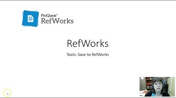 Installing Save to RefWorks
