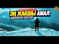 ЭҢ ЖАКШЫ АМАЛ КАЙСЫ. ИДЕОЛОГИЯ ТУУРАЛУУ. (ойлондурган сабак). Шейх Чубак ажы