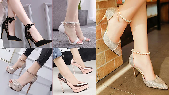 Beautiful stylish pencil heel shoes design//Girls and Women Heels Shoes Footwear Collection