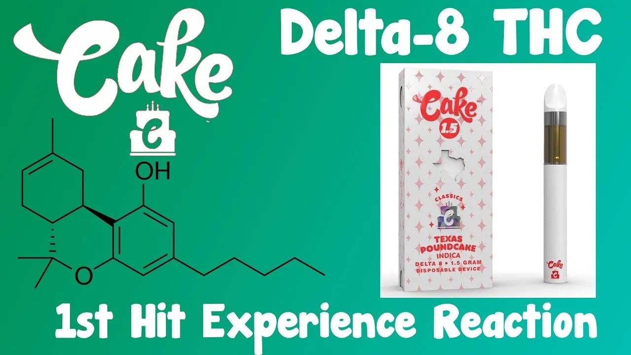 D8 CAKE EXPLAINED & FIRST EXPERIENCE REACTION! WHAT IS DELTA 8 THC  1