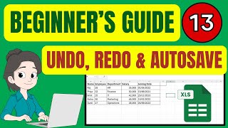 Excel For Beginners | Undo, Redo &amp; Autosave Tips You Must Know #excel #exceltips #exceltricks