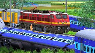 TRAIN CROSSING TRAIN ACCIDENT SITE | BUMPY RAILROAD | Train Simulator | Railwork | NTG GAMING screenshot 4