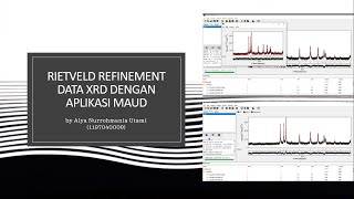 Rietveld Refinement Data XRD Dengan Aplikasi Maud screenshot 1