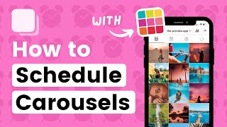 How to Schedule Instagram Carousel Posts with Preview (Phone + Desktop version) screenshot 4