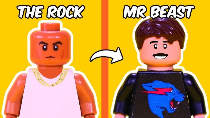 I built the iconic Man face from Roblox : r/lego