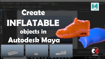 Create inflatable objects in Autodesk Maya