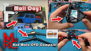 SCX24 Mail Day - Mofo CVDs vs RCAWD and more!!!