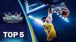 Top 5 Plays - Final Day - Final Four 2018 - Basketball Champions League 2017