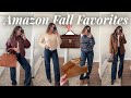 AMAZON FALL FAVES 🍂 affordable fashion finds, fall sweaters, bags, boots