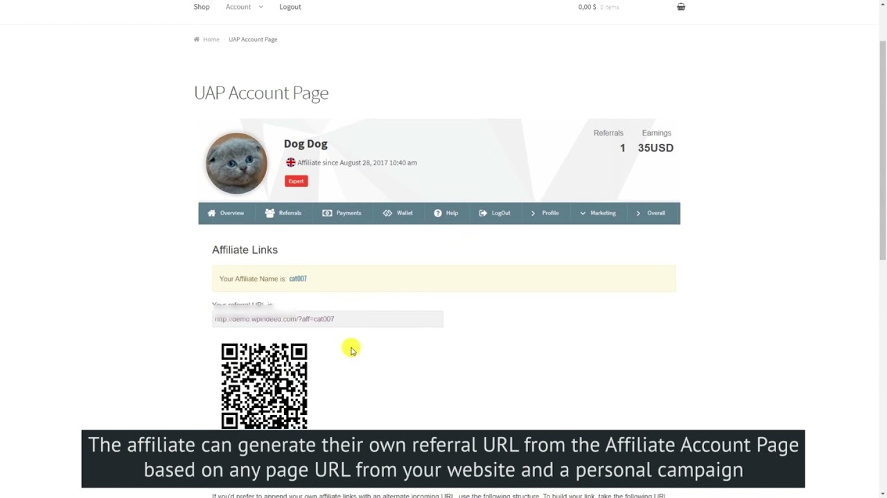 Ultimate Affiliate Pro || Referral Links || Nhior IT Solutions