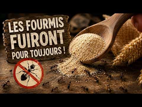 Les fourmis FUIRONT pour toujours ! Le secret d'une simple cuillère de cette céréale 🚫🐜✨