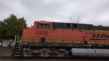 BNSF Coal Drag At Hinsdale Illinois
