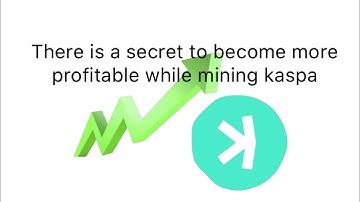 Mining Kaspa Is More Profitable AND YOU DON