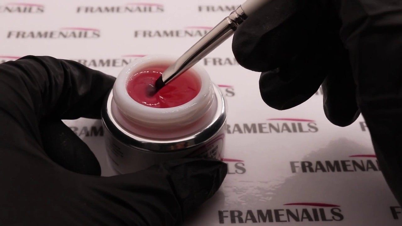 FRAMENAILS - Gel Fiber  Monophase UV LED Sculpting Pink