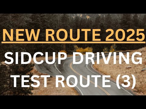 Sidcup Driving Test Routes | New Test Route 2025 - YouTube