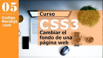 Tutorial CSS - Como cambiar el fondo de una página web html