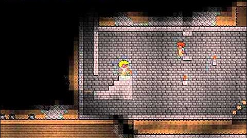 Terraria gameplay custom map - The Facility 2 - Part 1