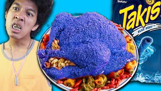 How to make: BLUE TAKIS Forbidden TURKEY!!!