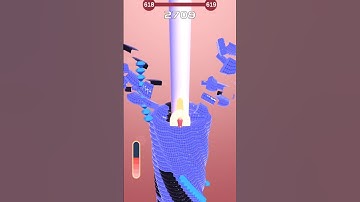 3D gameplay of stackball Lv 618-619 #viral #shorts #stackball